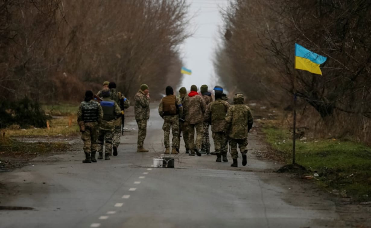 Vašingtonas: Rusija tai vadina persigrupavimu, bet trauktis juos privertė Ukrainos pajėgos