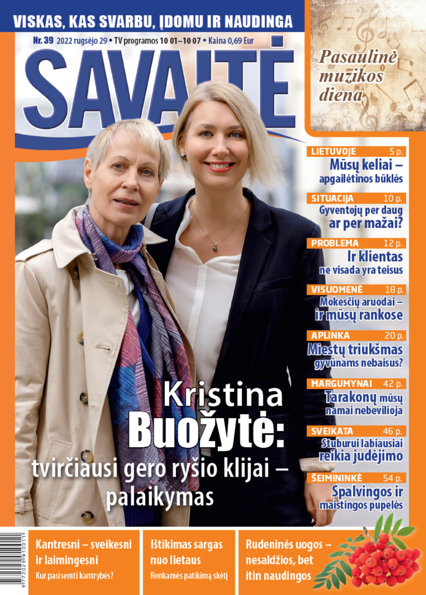 Savaitė - Nr.: 39 (2022)