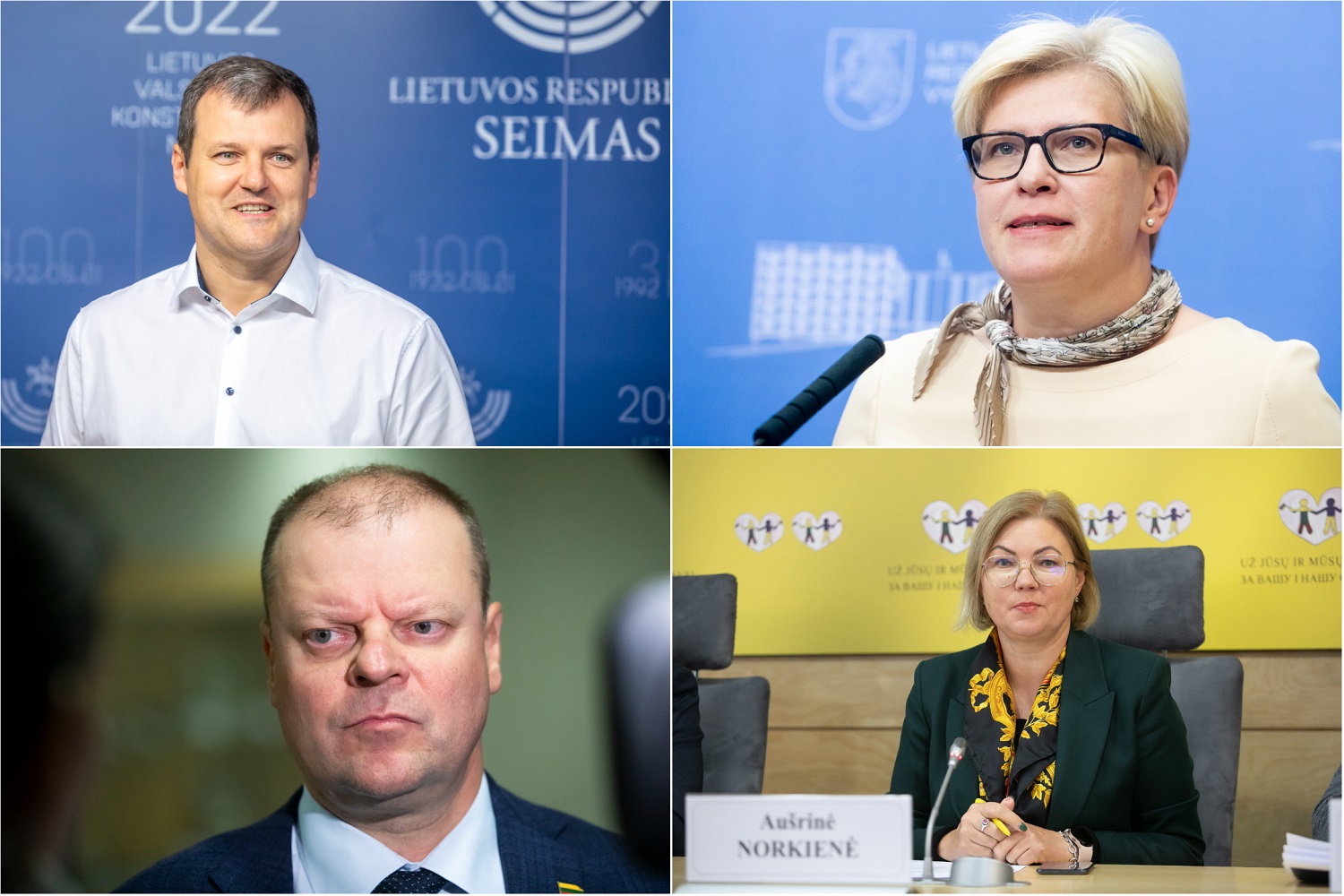 Opozicija svarsto nepasitikėjimo procedūrą inicijuoti visai Vyriausybei, šios idėjos ketina imtis po balsavimo dėl biudžeto Opozicija svarsto nepasitikėjimo procedūrą inicijuoti visai Vyriausybei, šios idėjos ketina imtis po balsavimo dėl biudžeto