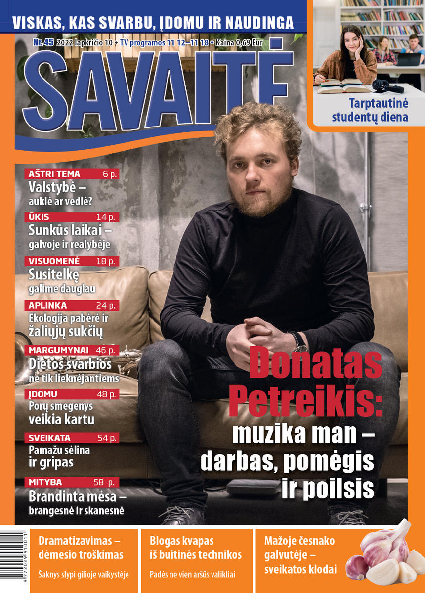 Savaitė - Nr.: 45 (2022)