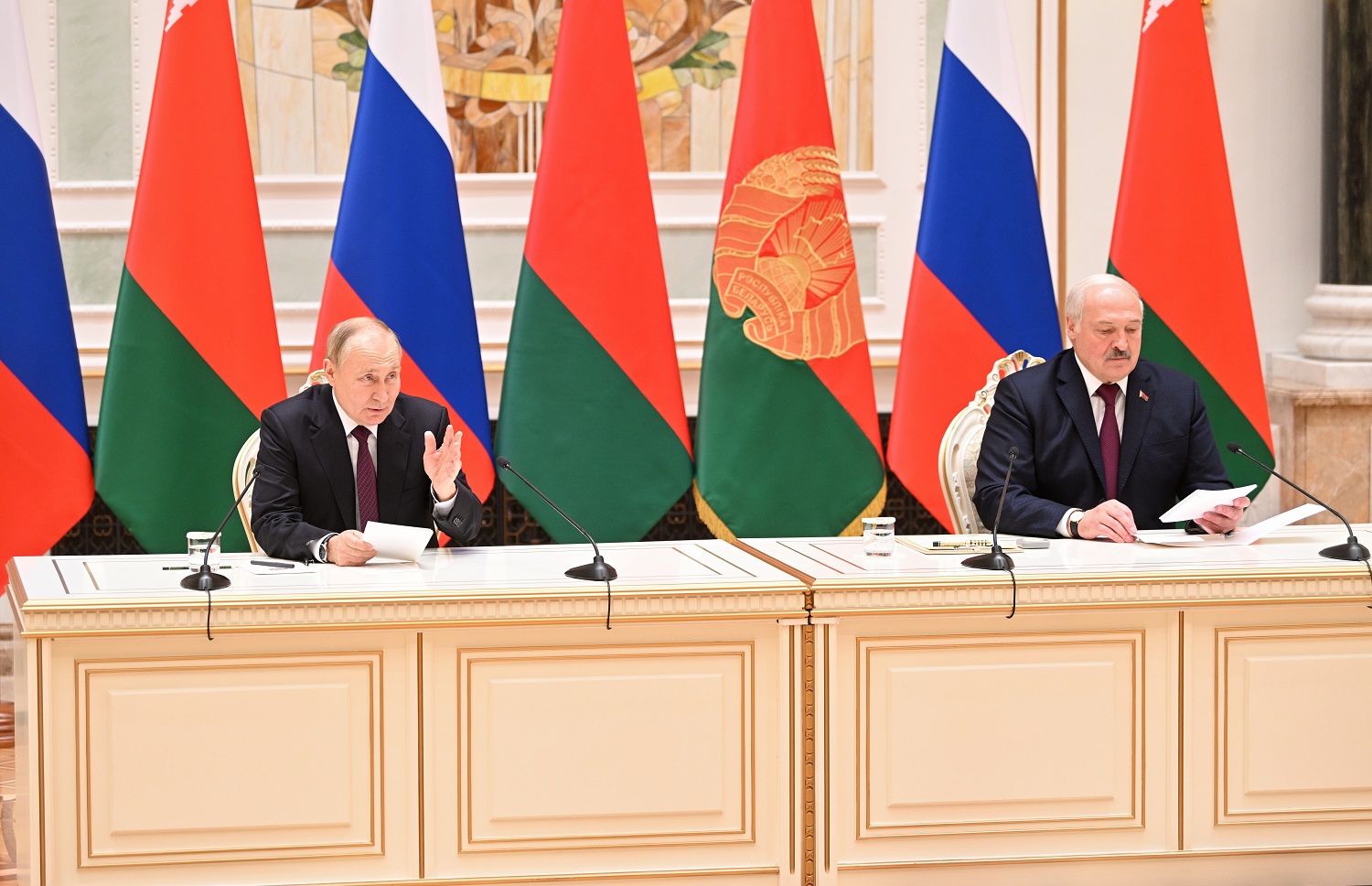 Prezidento patarėja apie V. Putino vizitą Minske: saugumo situacija regione negerėja