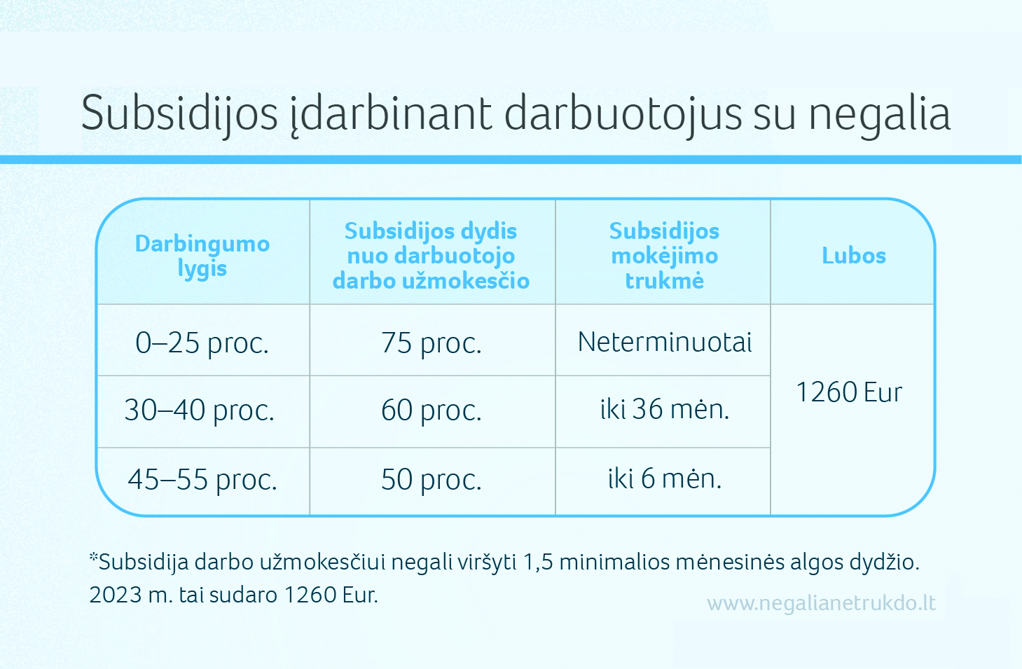 Negalią turintys žmonės darbo rinkoje: ką svarbu žinoti norinčiajam dirbti?