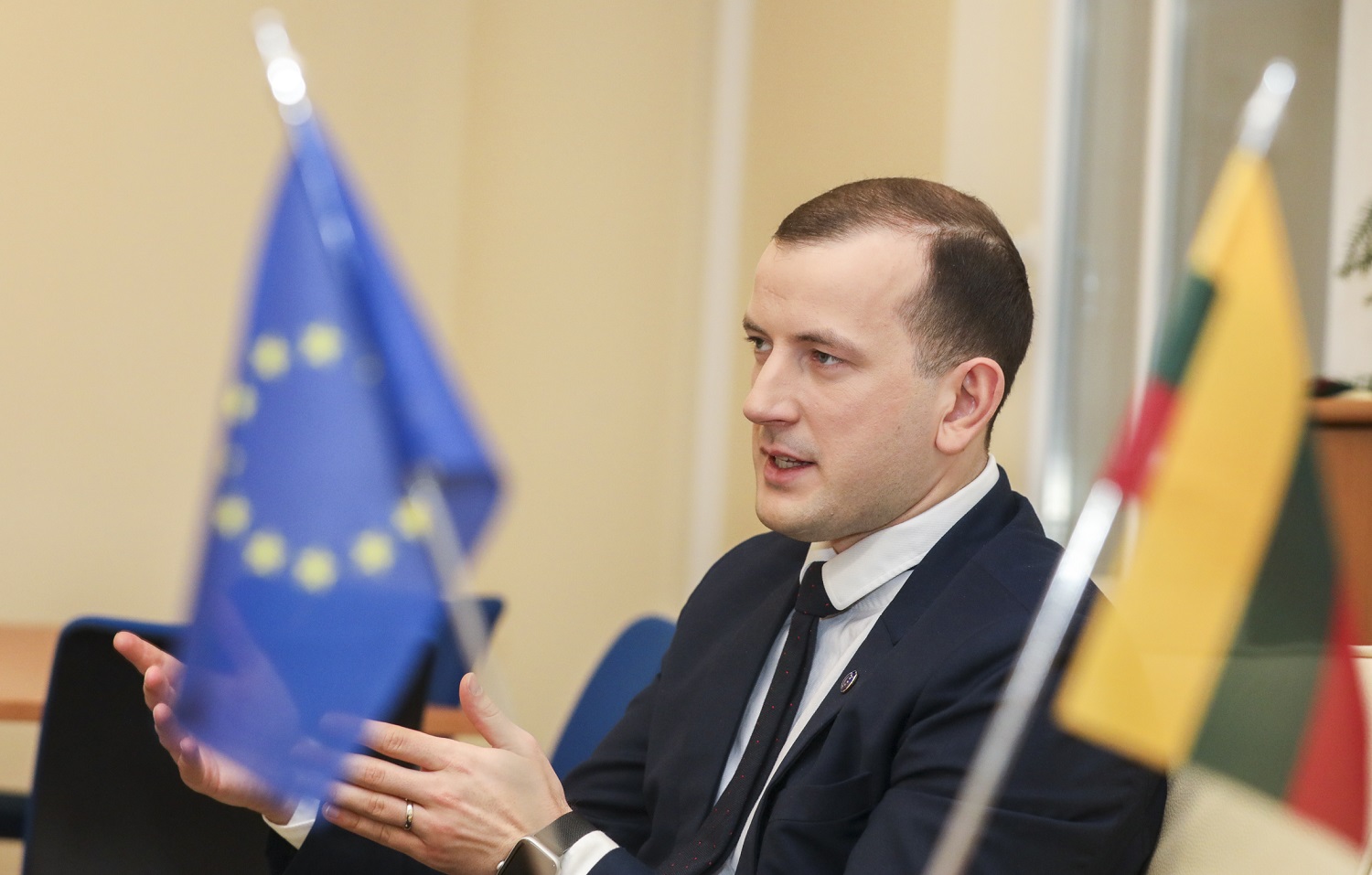 V. Sinkevičius apie 9-ąjį ES sankcijų paketą: ribojimai pasiekė savo lubas V. Sinkevičius apie 9-ąjį ES sankcijų paketą: ribojimai pasiekė savo lubas