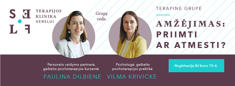 Amžėjimas: priimti ar atmesti?