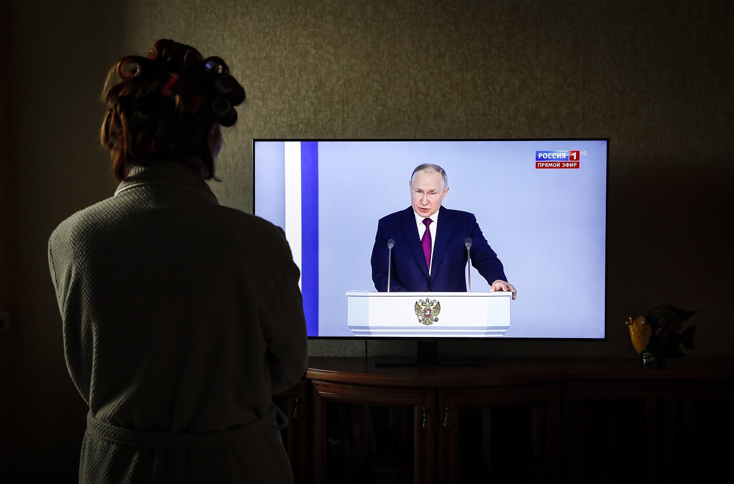Reakcijos į V. Putino propagandinę metinę kalbą: prarado ryšį su realybe Reakcijos į V. Putino propagandinę metinę kalbą: prarado ryšį su realybe