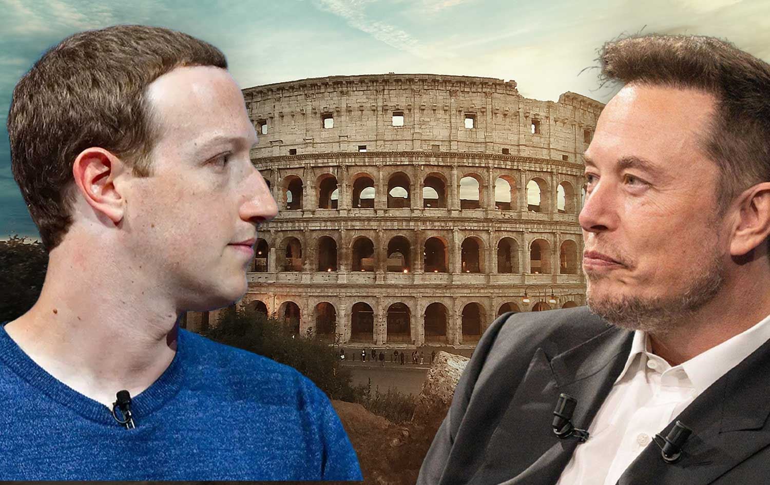 Romos Koliziejuje planuojama milijardierių E. Musko ir M. Zuckerbergo dvikova