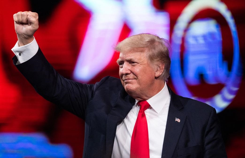 D. Trumpas laimėjo respublikonų pirminius rinkimus „svyruojančioje“ Mičigano valstijoje