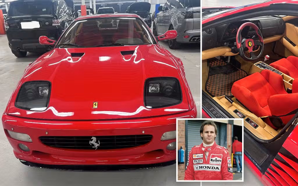 Londono policija rado prieš tris dešimtmečius pavogtą Formulės 1 piloto „Ferrari“ Londono policija rado prieš tris dešimtmečius pavogtą Formulės 1 piloto „Ferrari“
