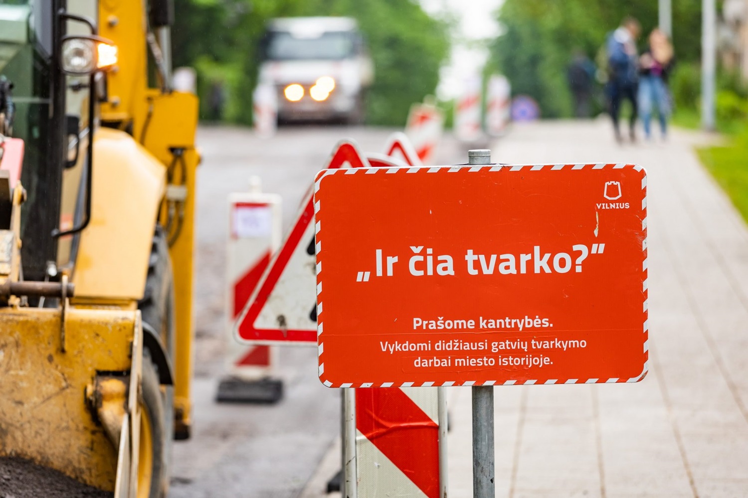 Vilniaus savivaldybė šiais metais atnaujins 120 km gatvių