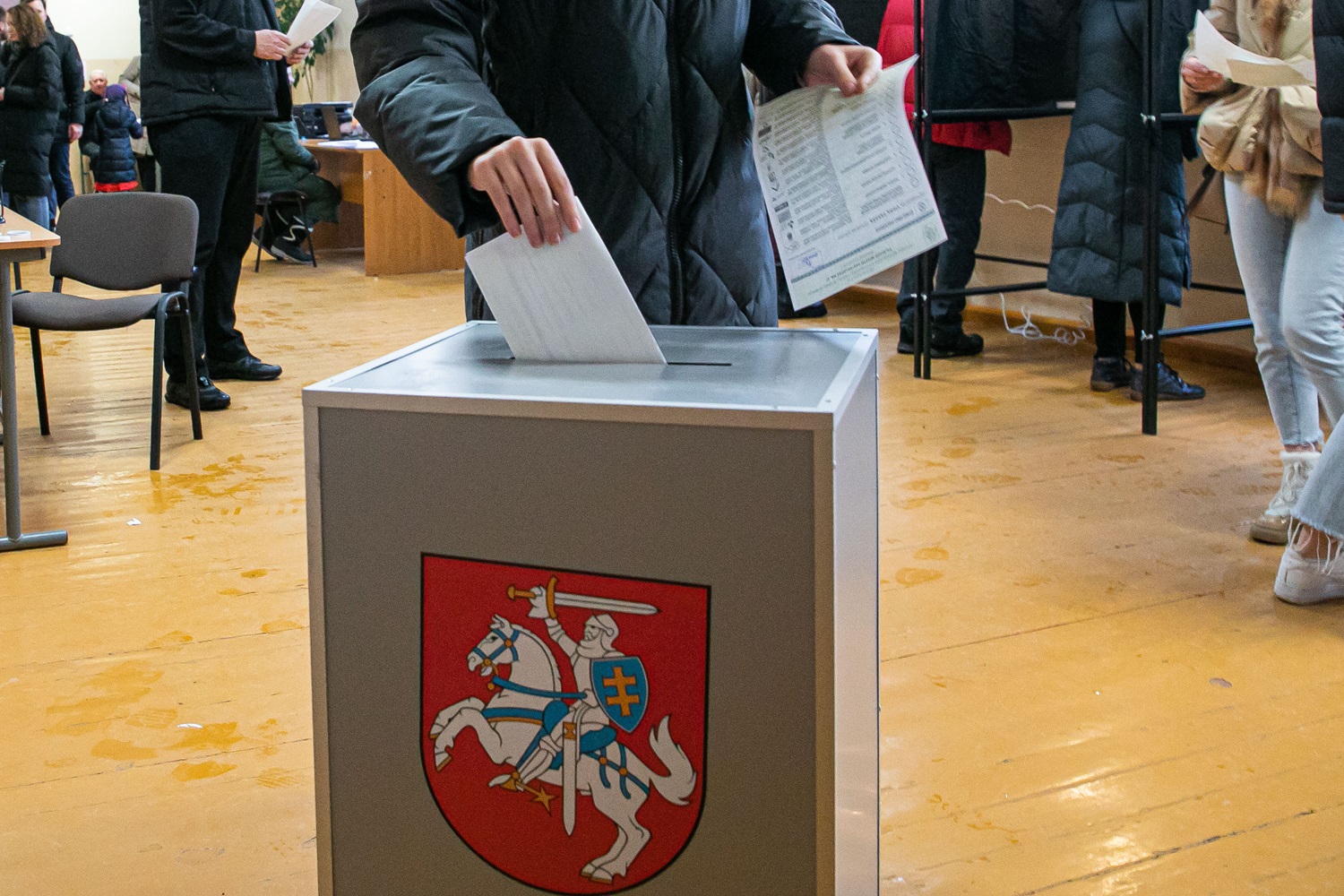 Ketvirtadienis – paskutinė išankstinio balsavimo šalies prezidento rinkimuose diena
