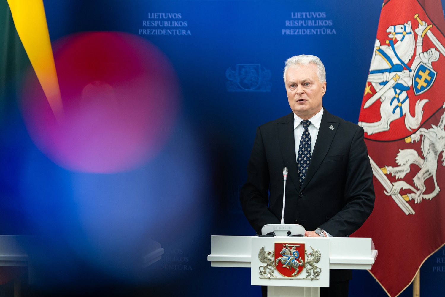 G. Nausėda: V. Putinas darys viską, kad dialogo su V. Zelenskiu nebūtų