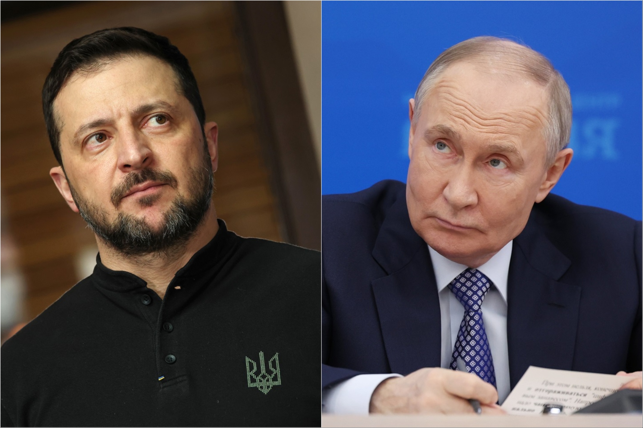 Rugpjūtį planuojamas tiesioginis V. Zelenskio ir V. Putino susitikimas