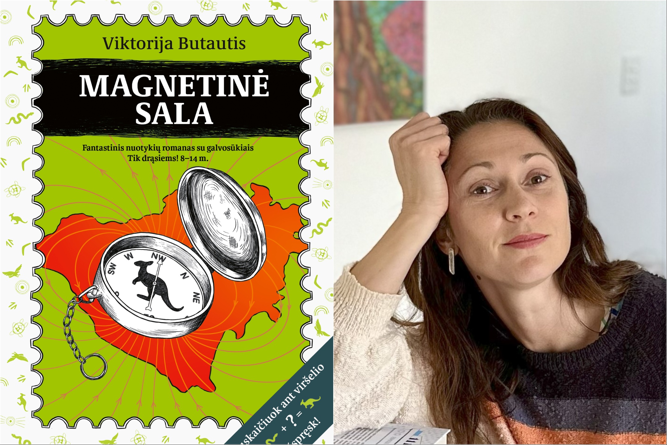 Naują knygą pristatanti Viktorija Butautis: „Tikiu, kad ir suaugusieji ne kartą išsižios“ Naują knygą pristatanti Viktorija Butautis: „Tikiu, kad ir suaugusieji ne kartą išsižios“