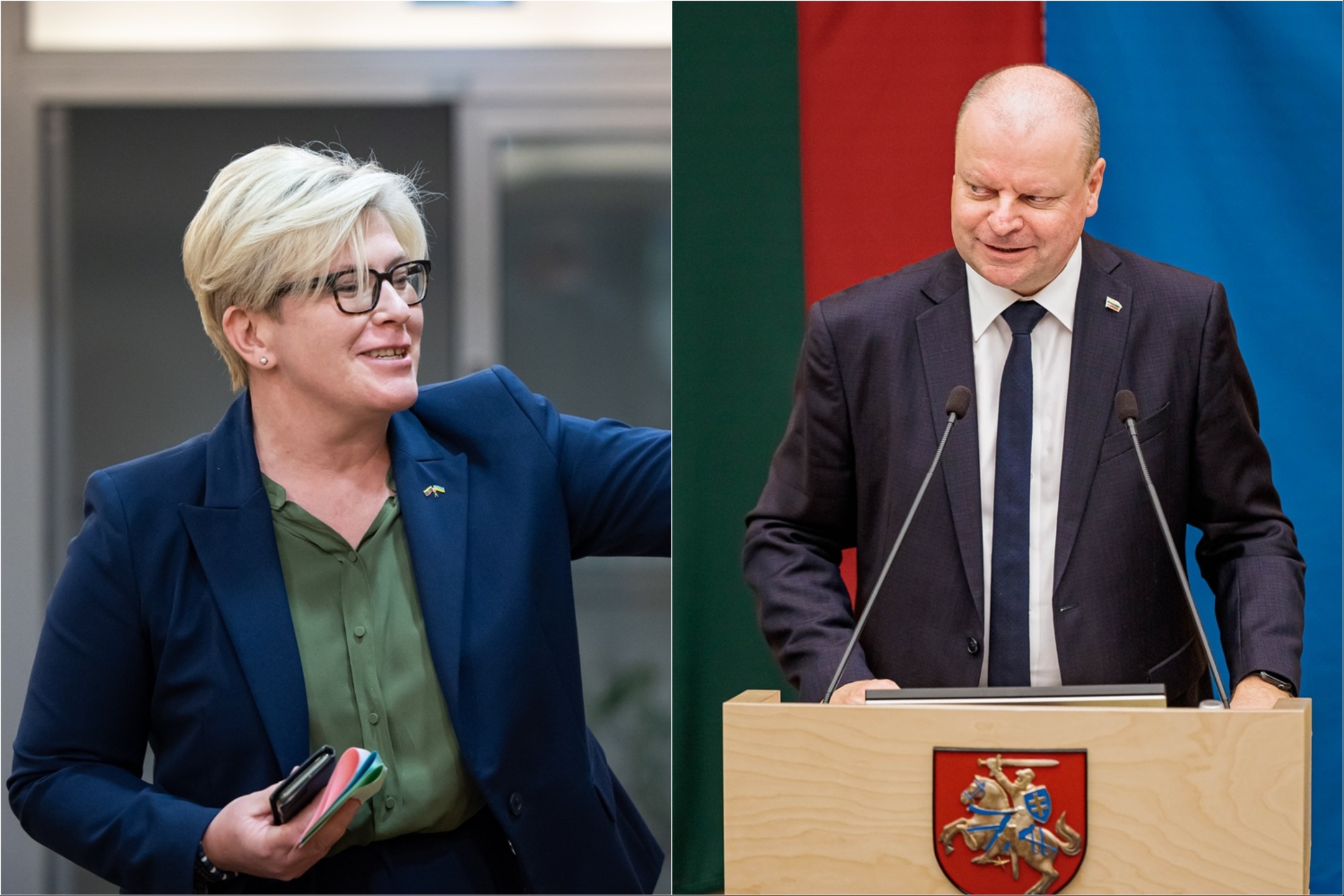 Auga Šimonytės palaikymas, Skvernelio reitingai krenta