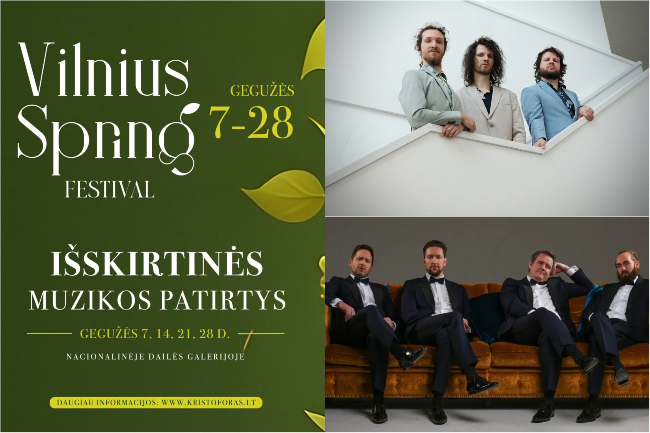 Vilnius Spring Festival sugrįžta ir pristato Šiaurės šalių muzikos įkvėptą programą