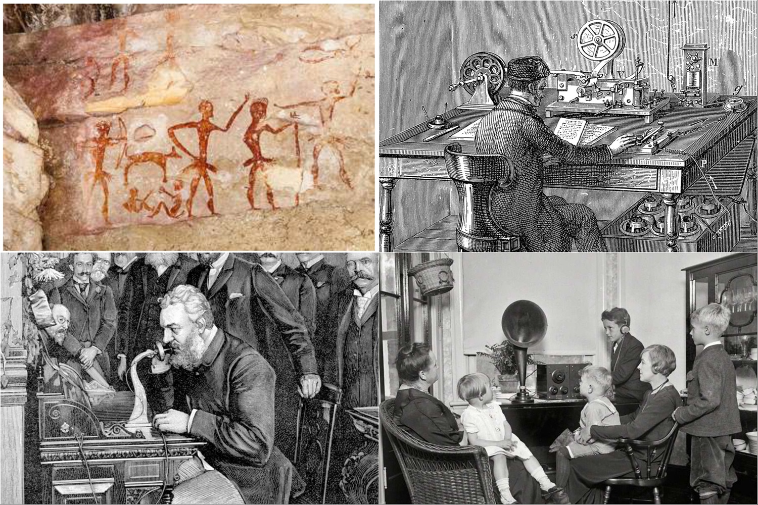 Informacijos perdavimas: nuo ugnies ir dūmų iki nematomų bangų