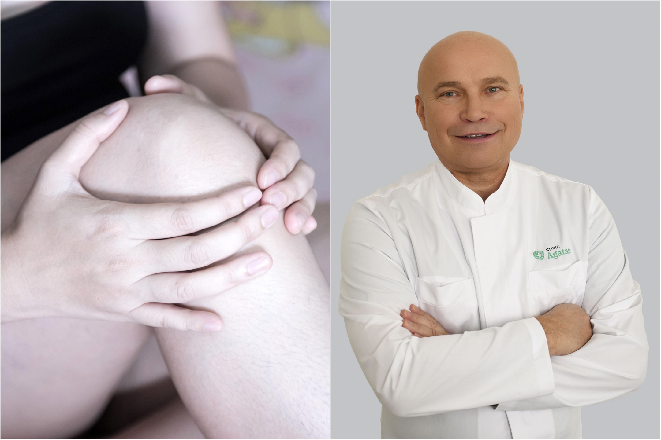 Skauda kelį? Tai ne nuosprendis, kentėti nereikia