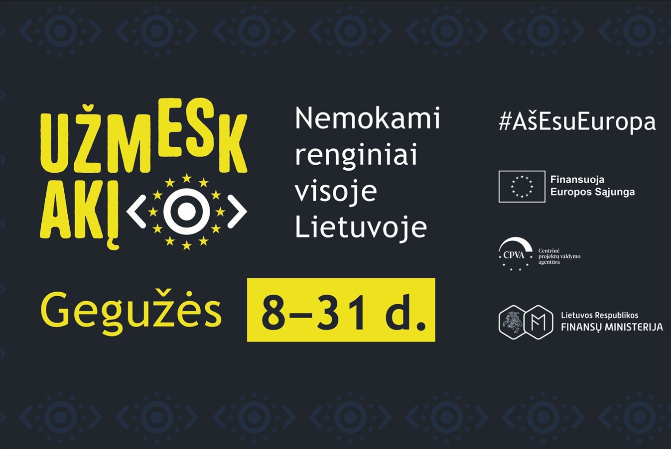 Atvirų durų dienos „UžmESk akį“ sugrįžta: gegužę — daugiau nei 50 nemokamų renginių