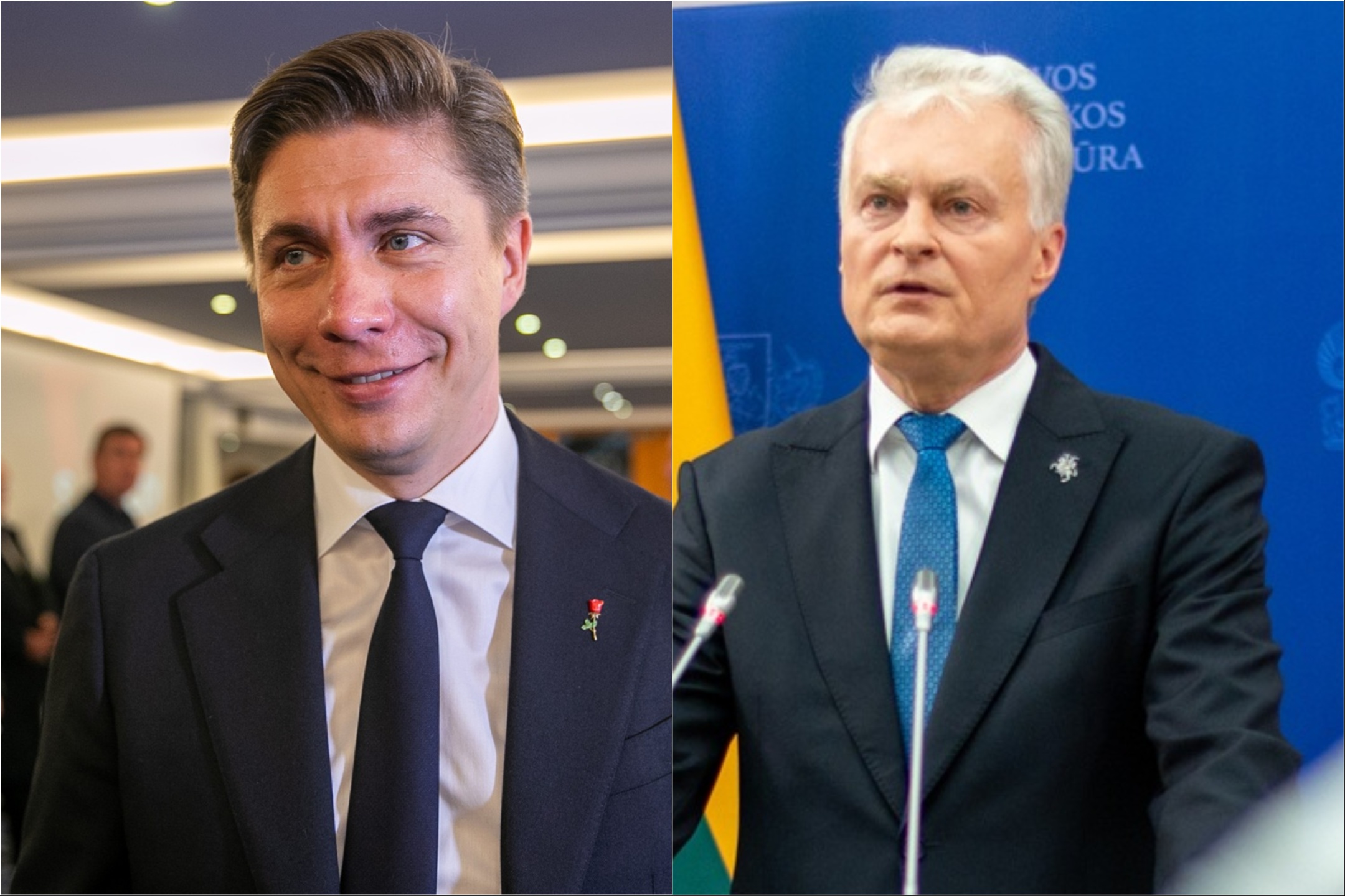 Nausėda: norisi, kad LSDP lyderis pasakęs raidę A, aiškiai ištartų ir raidę B
