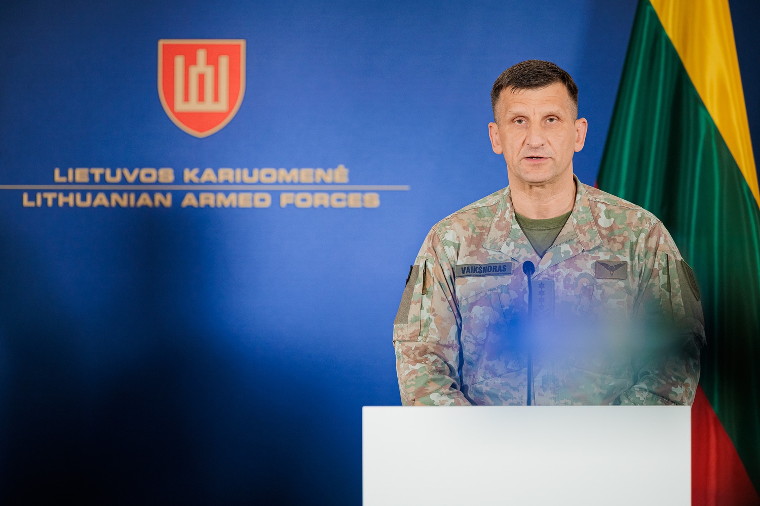 Kariuomenės vadas: dėl amerikiečių karių buvimo niekas nesikeičia, pozityvūs signalai išlieka