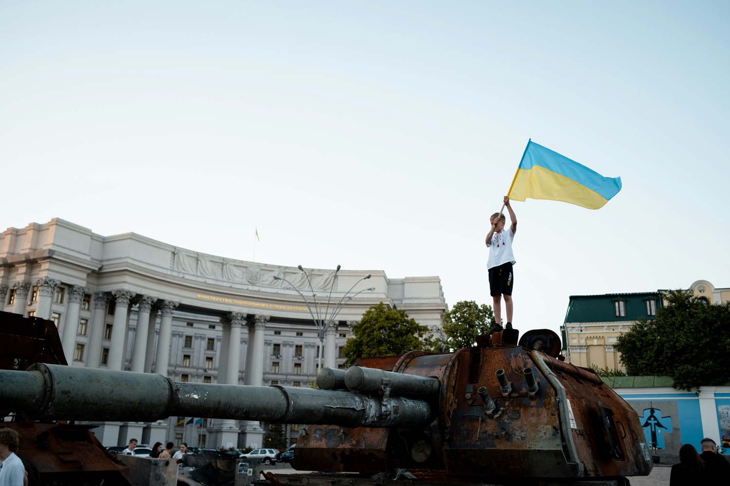 JAV: sąjungininkai turi būti pasirengę tam, kad Ukrainai dar ilgai reikės pagalbos