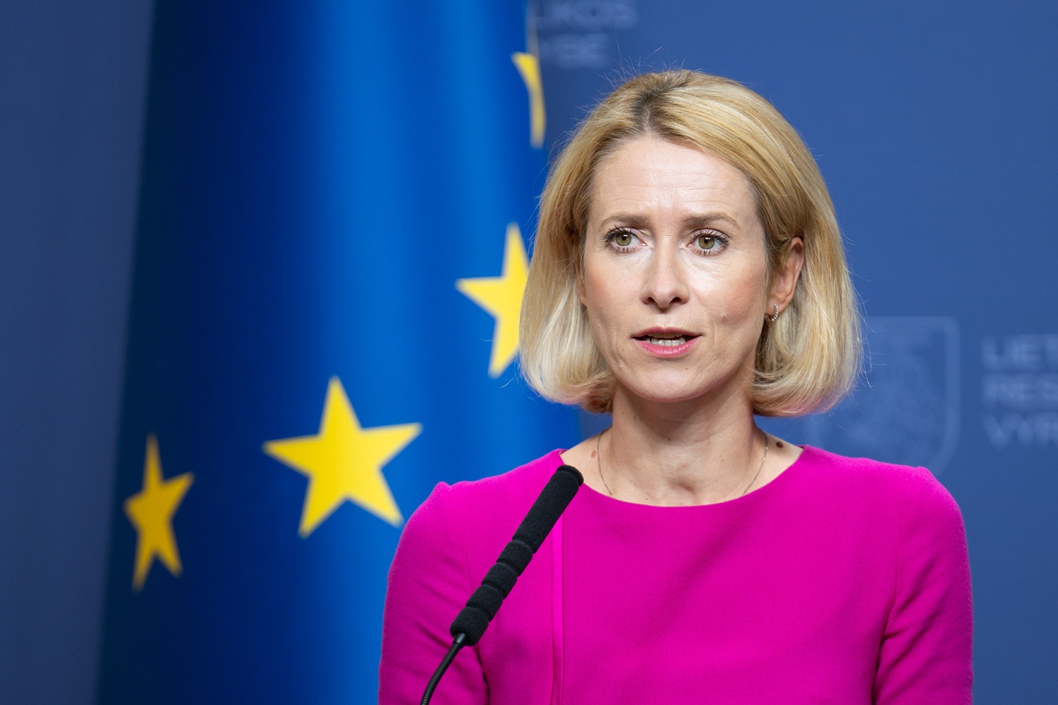 Kallas: derybose dėl taikos Ukrainoje Europa negali būti neutrali tarpininkė
