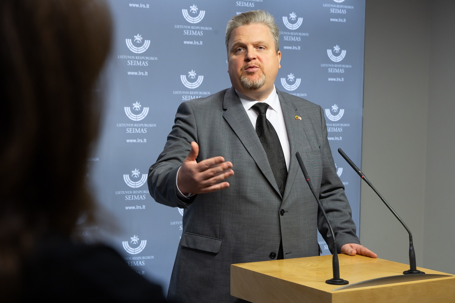 Finansų ministras: prezidentūros iškeltas tikslas grįžti į 3 proc. BVP deficito ribą – realus